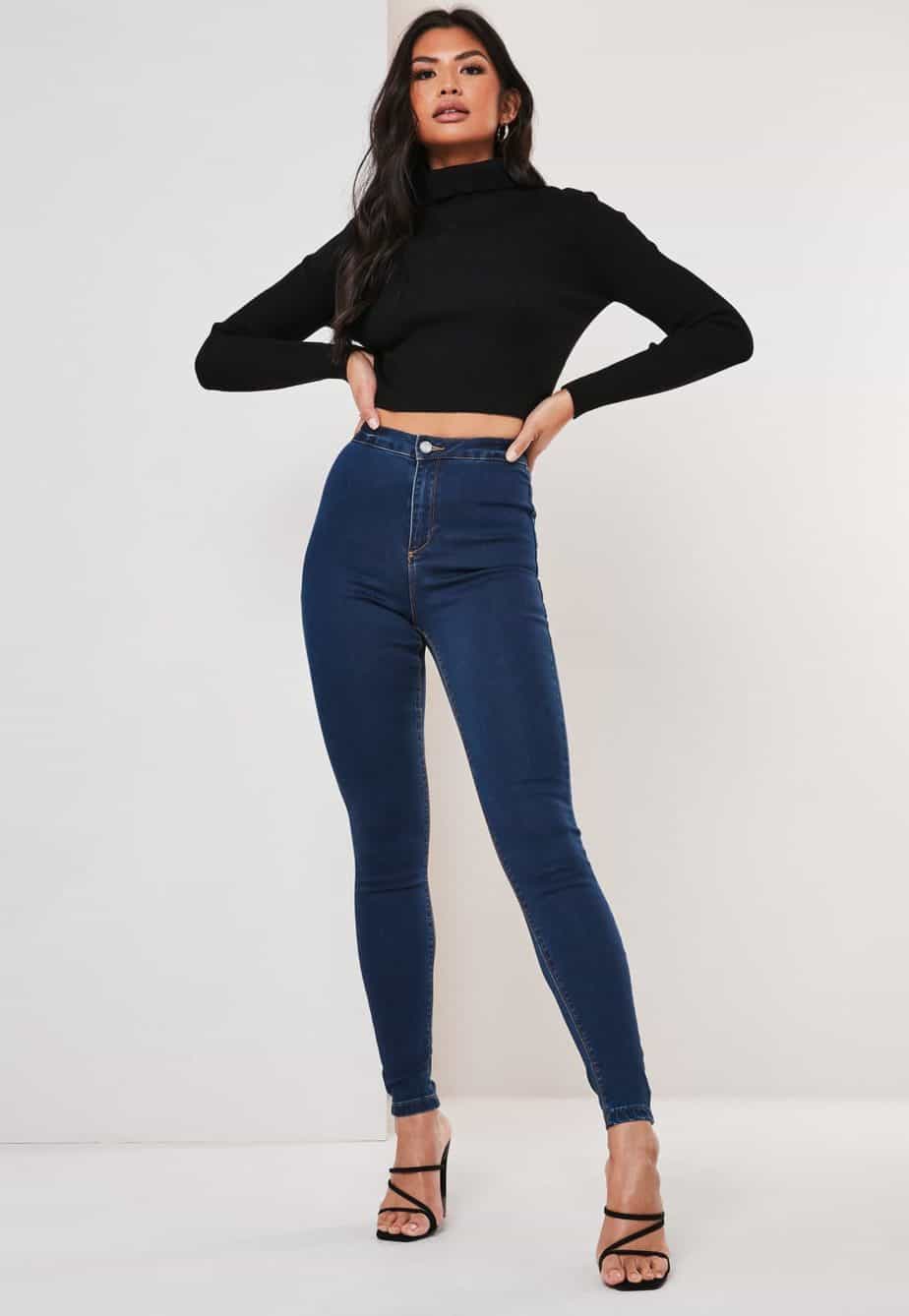 Blue Vice High Waisted Skinny Jeans 1061x1536 