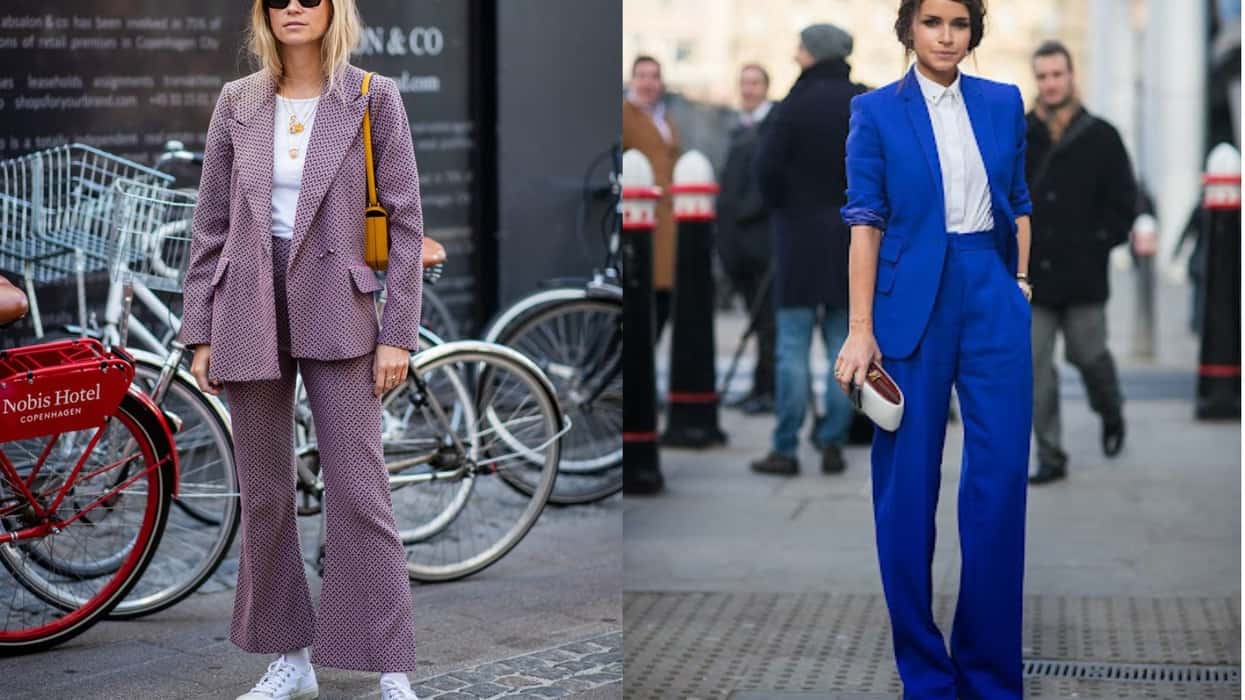 Pantsuits with A Top and A Blouse 2022